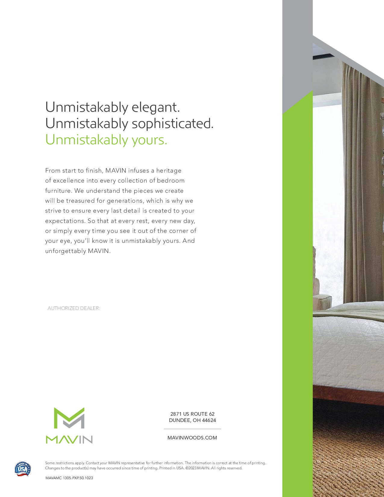 Amish American Craftsman Bedroom Catalog