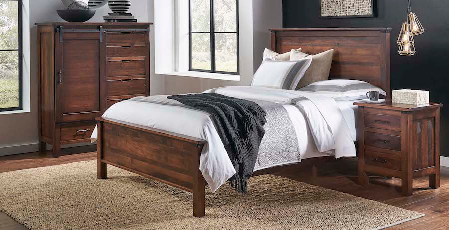 Daniel's Aish traditional handcrafted bedroom set